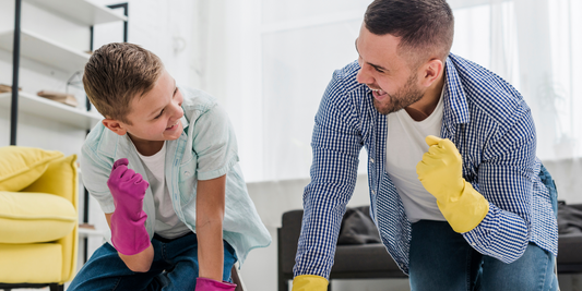 Pulizie con il Sorriso. Ecco come coinvolgere TUTTA la famiglia