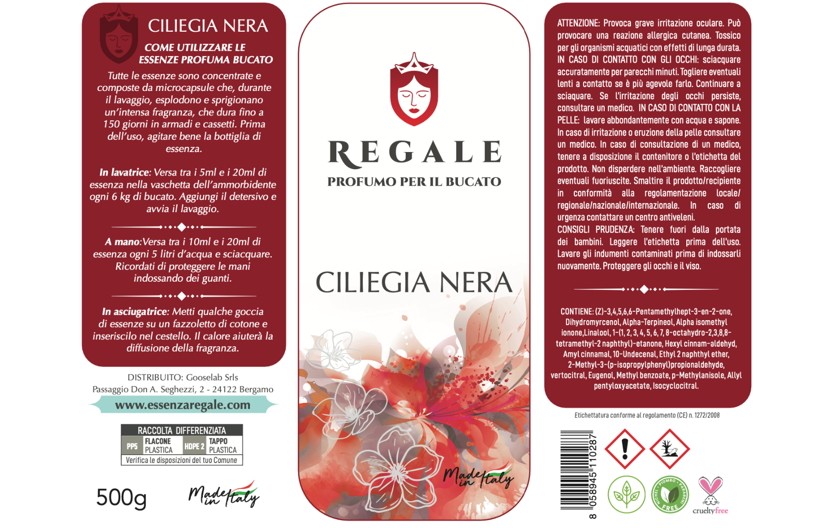 profumatore bucato ciliegia nera